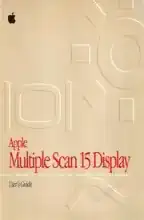Apple Multiple Scan 15 Display User