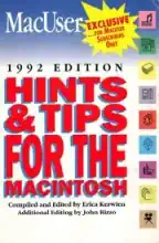 MacUser Hints & Tips for the Macintosh 1992