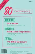 80 Microcomputing