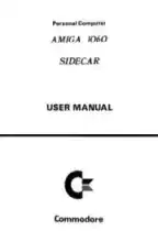 Amiga Manual: Amiga 1060 Sidecar User Manual 