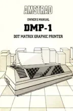 Amstrad DMP-1 User Manual