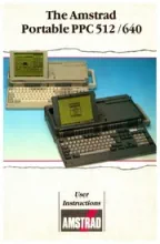 The Amstrad Portable PPC 512/640 User Instructions