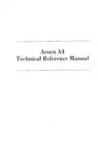 Acorn A4 Technical Reference Manual 