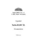 Turbo BASIC XL   Expanded Documentation