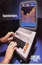 Atari Touch The Future Brochure Ã¢â‚¬â€Ã‚Â Atari 800 catalog