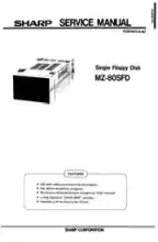 sharp MZ80-sfd single floppy disk