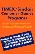 Timex Sinclair Computer Games Programs