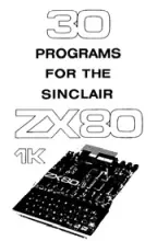 30 Programs For The Sinclair ZX 80 1K