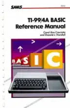 TI 99/4A BASIC reference manual